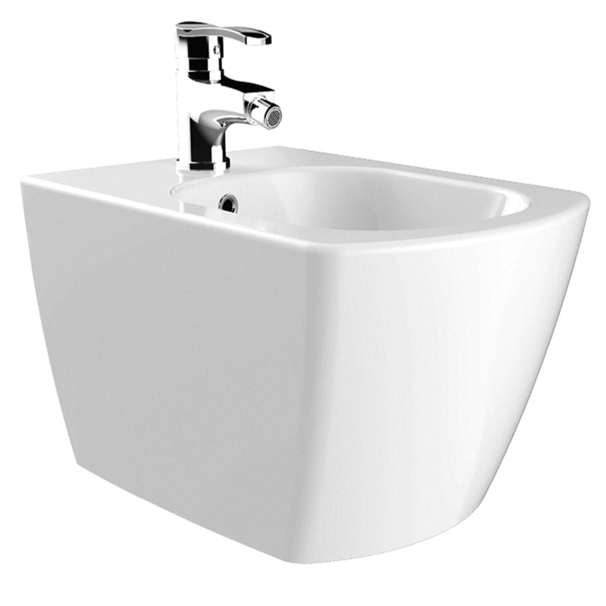 Creavit Ophang (Bidet) Wit Verborgen Bevestiging - Luxurysanitair