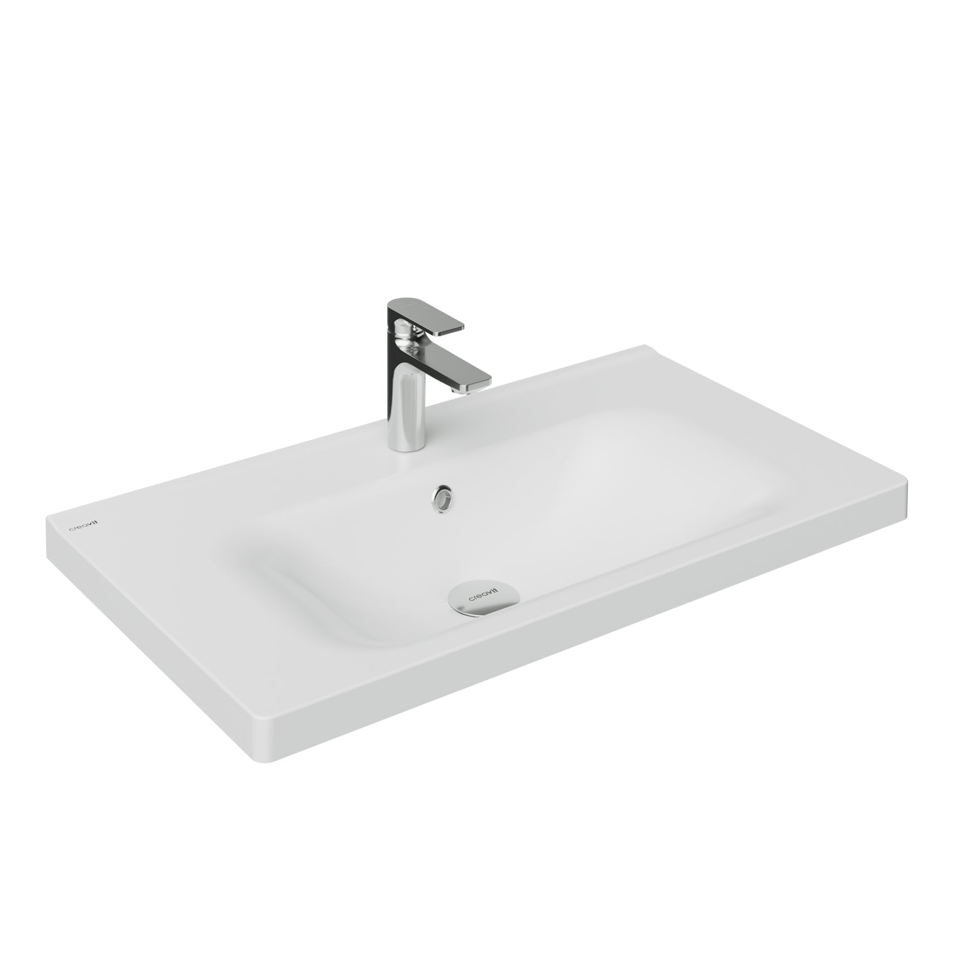 Creavit Eksen Wastafel 80cm - Luxurysanitair