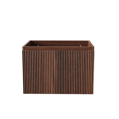 Aloni Ela Wastafelonderkast 1 Lade Soft Close  (60x40x45cm) - Wenge - Luxurysanitair