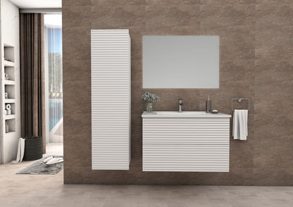 Elite Onderkast Met Horizontaal Reliëf (60cm) - Luxurysanitair