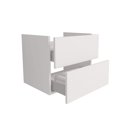 Elite Onderkast Met Horizontaal Reliëf (60cm) - Luxurysanitair