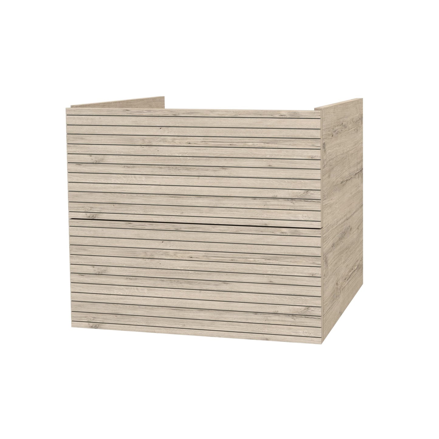 Elite Onderkast Met Horizontaal Reliëf (60cm) - Luxurysanitair