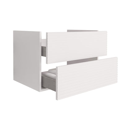 Elite Onderkast Met Horizontaal Reliëf (80cm) - Luxurysanitair