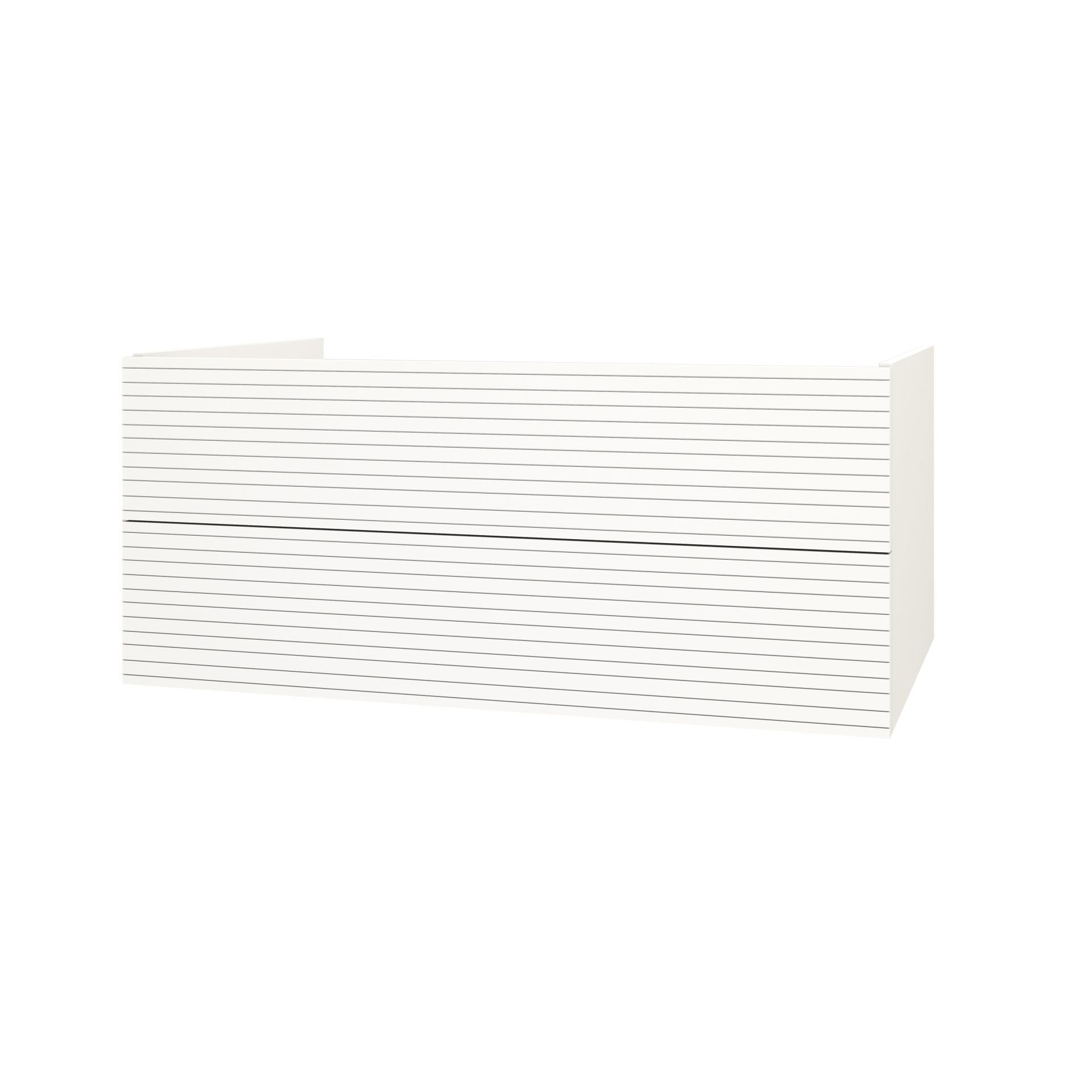 Elite Onderkast Met Horizontaal Reliëf (120cm) - Luxurysanitair