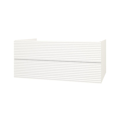 Elite Onderkast Met Horizontaal Reliëf (120cm) - Luxurysanitair