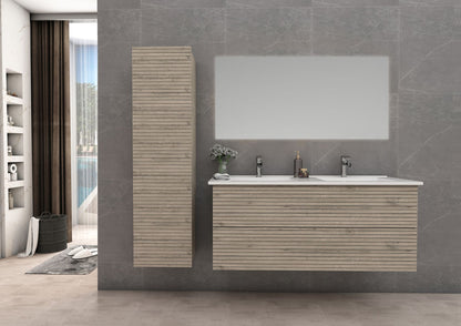 Elite Onderkast Met Horizontaal Reliëf (120cm) - Luxurysanitair