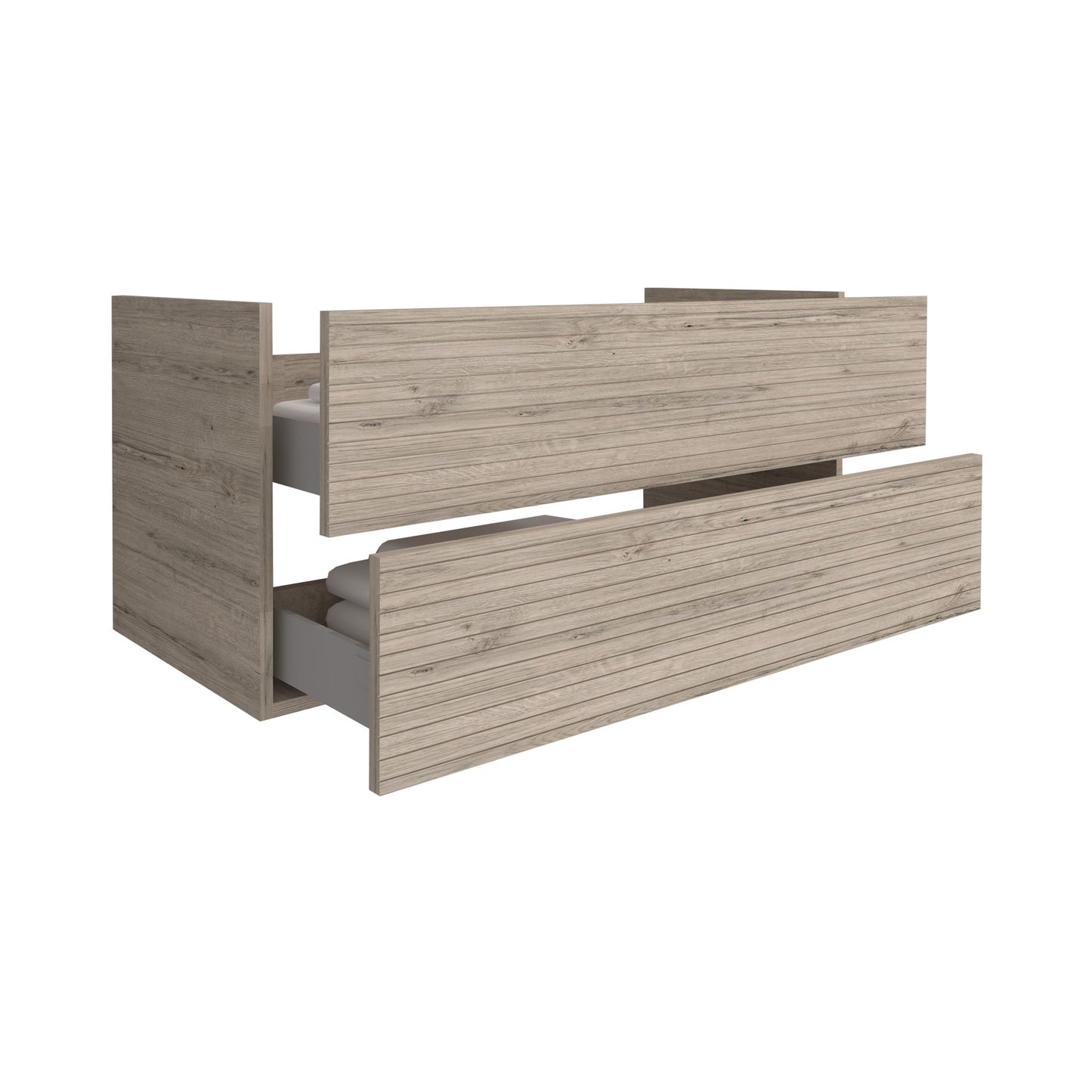 Elite Onderkast Met Horizontaal Reliëf (120cm) - Luxurysanitair