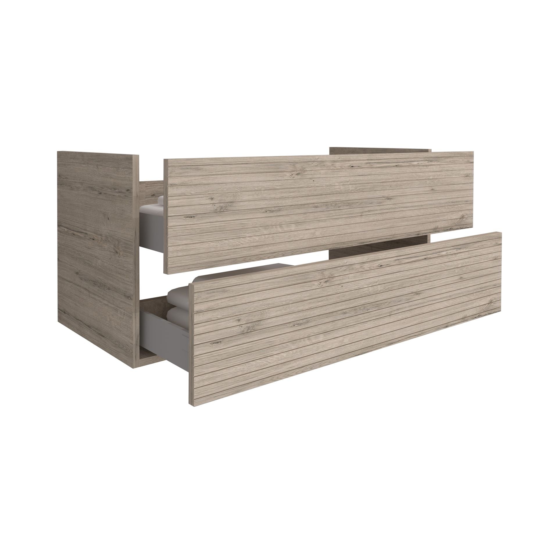 Elite Onderkast Met Horizontaal Reliëf (120cm) - Luxurysanitair