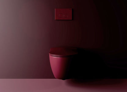 Creavit Duck WC-Zitting D-Model Slim Design Soft Close Duroplast RVS Scharnieren - Luxurysanitair