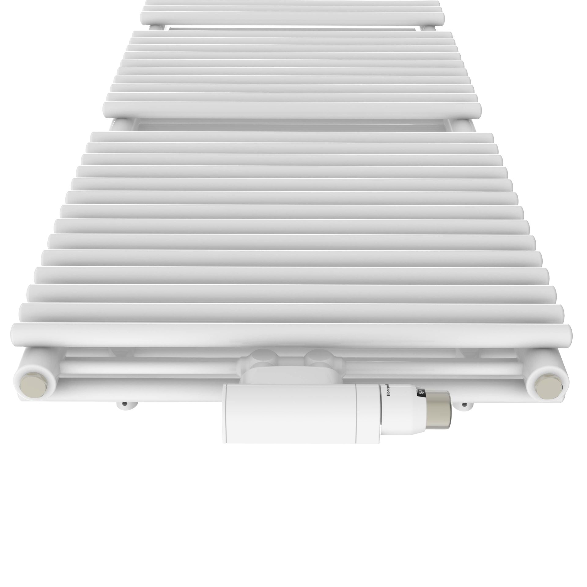 Belrad Double Handdoekradiator Middenaansluiting 1791x600 1402W - Wit - Luxurysanitair