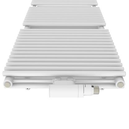 Belrad Double Handdoekradiator Middenaansluiting 1791x600 1402W - Wit - Luxurysanitair