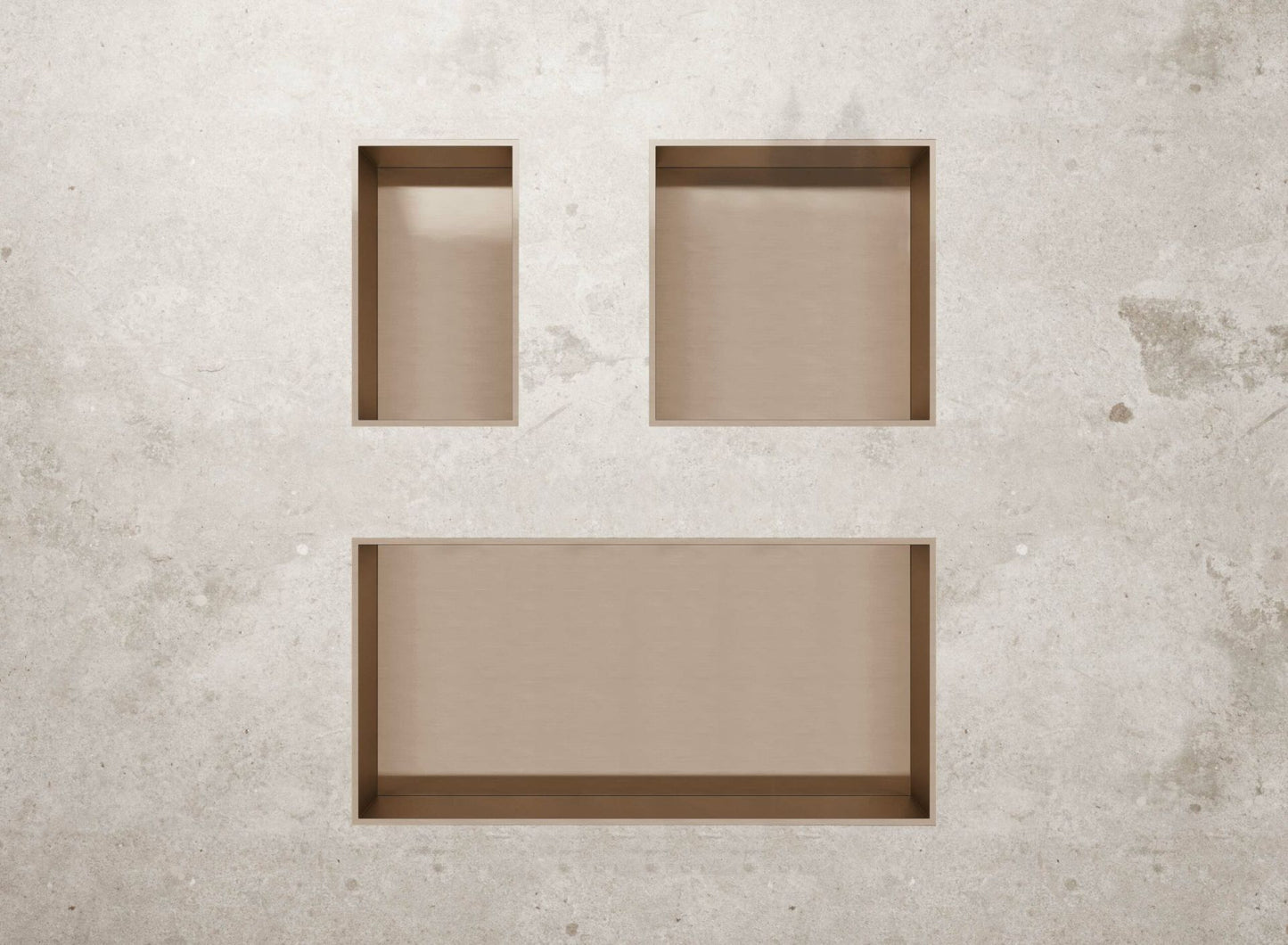 Aloni Inbouwnis 300x300x100mm - Luxurysanitair
