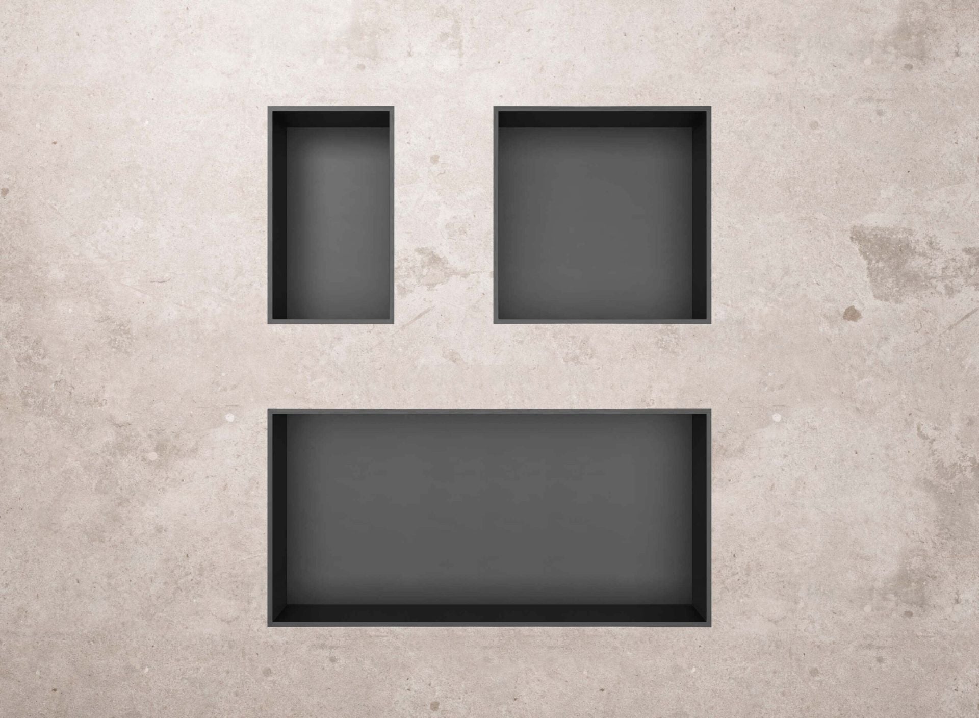 Aloni Inbouwnis 300x600x100mm - Luxurysanitair