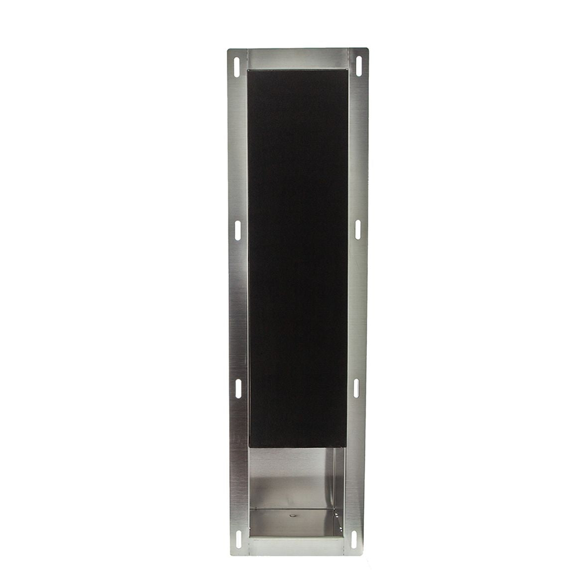 Aloni Inbouw Reserve Rolhouder RVS, Excl. Inzetstuk 140x660x120mm - Luxurysanitair