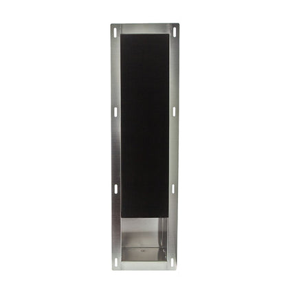 Aloni Inbouw Reserve Rolhouder RVS, Excl. Inzetstuk 140x660x120mm - Luxurysanitair