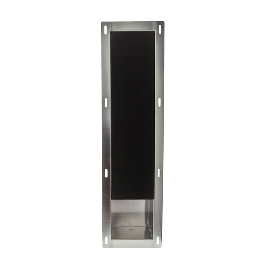 Aloni Inbouw Reserve Rolhouder RVS, Excl. Inzetstuk 140x660x120mm - Luxurysanitair