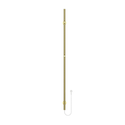 Belrad Elektrische Staafhanddoekdroger Enkel Met Digitale Programeerbare Thermostaat 60W - Ø2,5cm - 150x6,3x12,7cm - Luxurysanitair