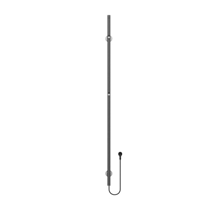 Belrad Elektrische Staafhanddoekdroger Enkel Met Digitale Programeerbare Thermostaat 60W - Ø2,5cm - 150x6,3x12,7cm - Luxurysanitair