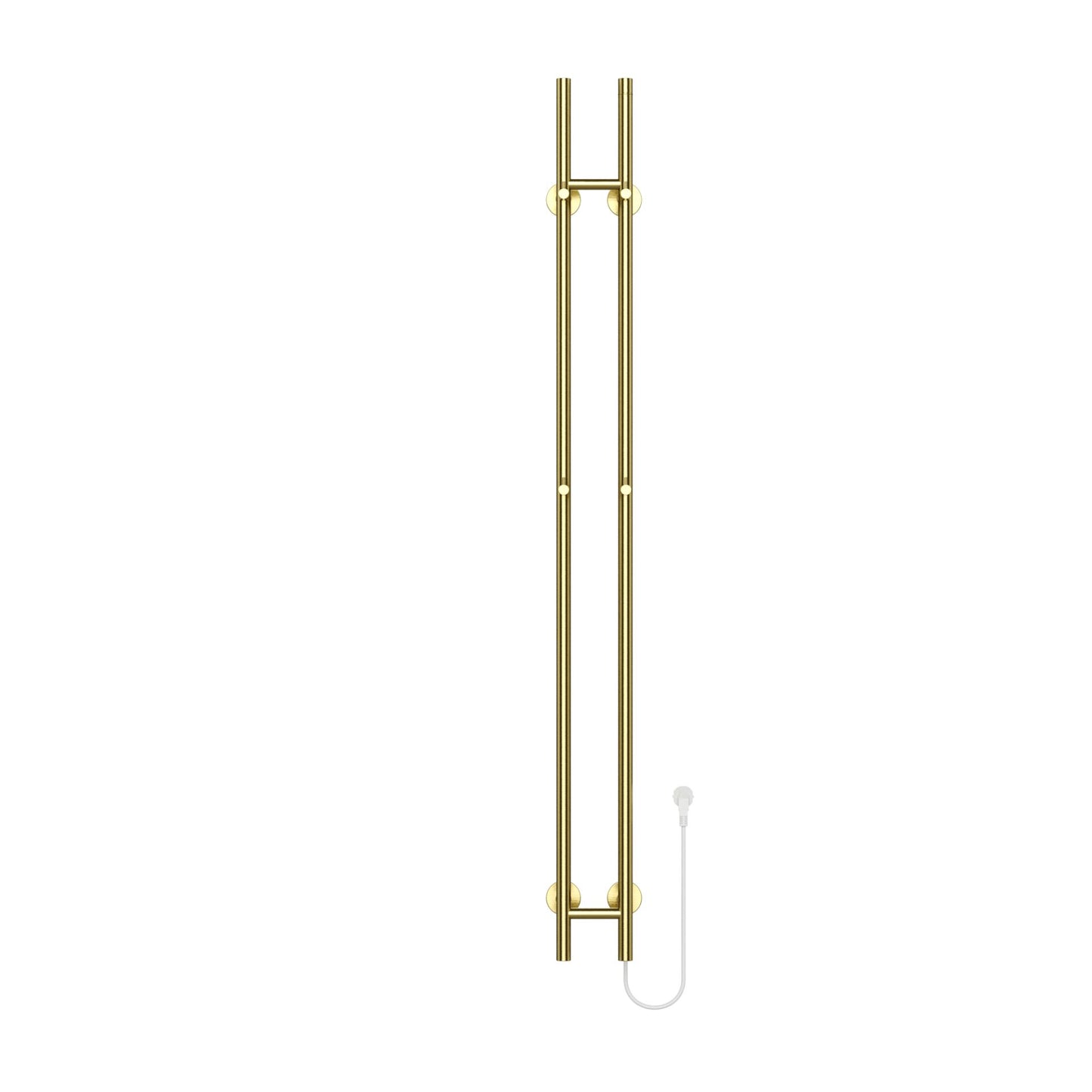 Belrad Elektrische Staafhanddoekdroger Dubbel Met Digitale Programmierbare Thermostaat 120W - Ø2,5cm - 150x16,8x12,7cm - Luxurysanitair