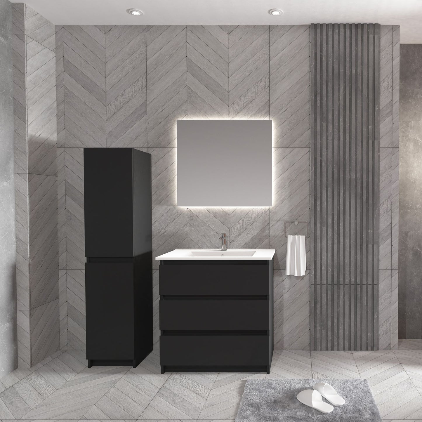 Jüpiter Onderkast (80cm) - Luxurysanitair