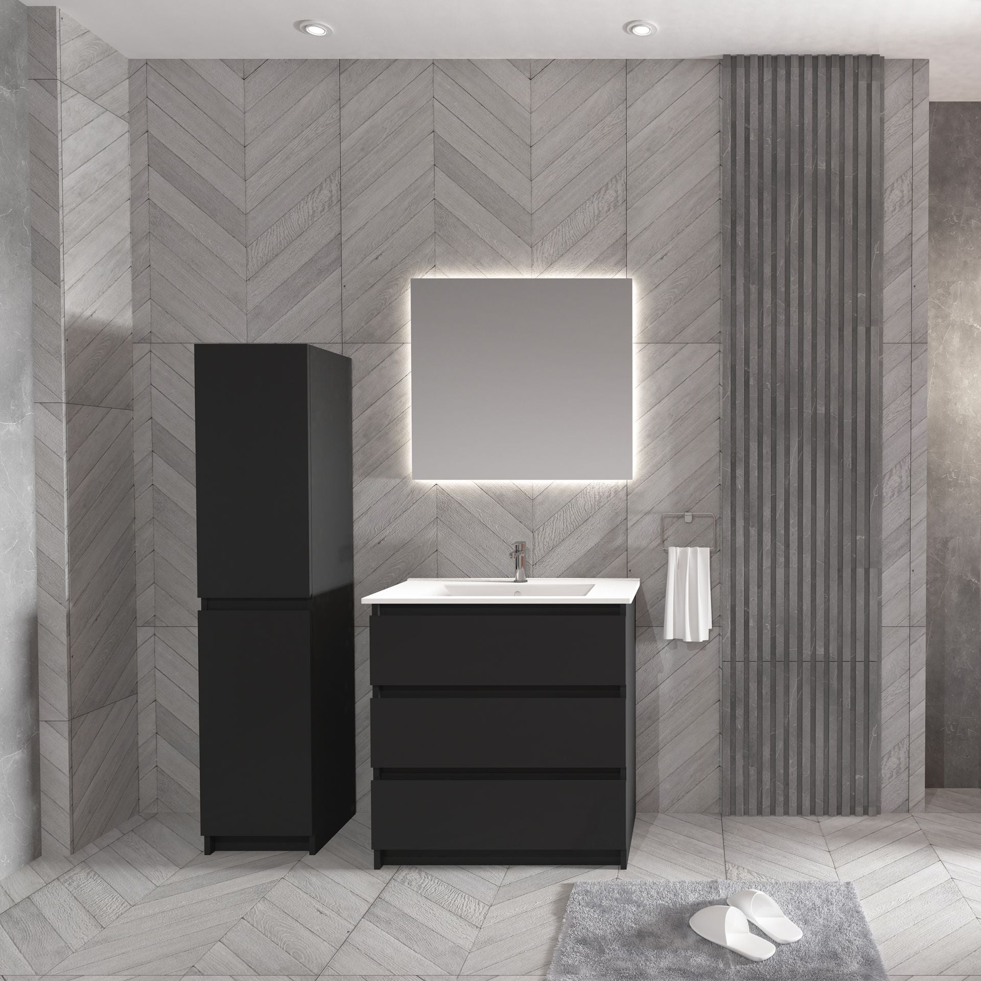 Jüpiter Onderkast (80cm) - Luxurysanitair