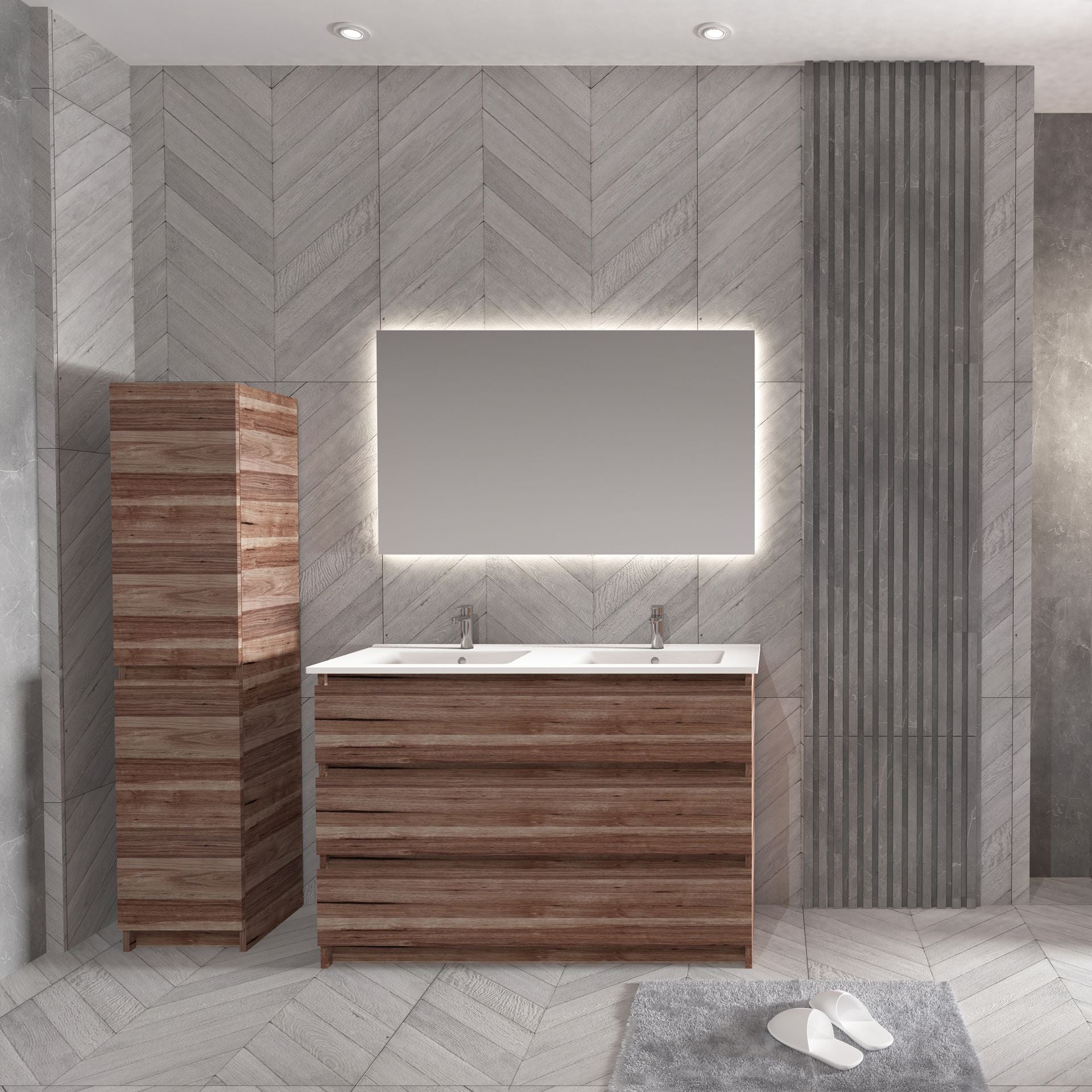 Jüpiter Onderkast (120cm) - Luxurysanitair