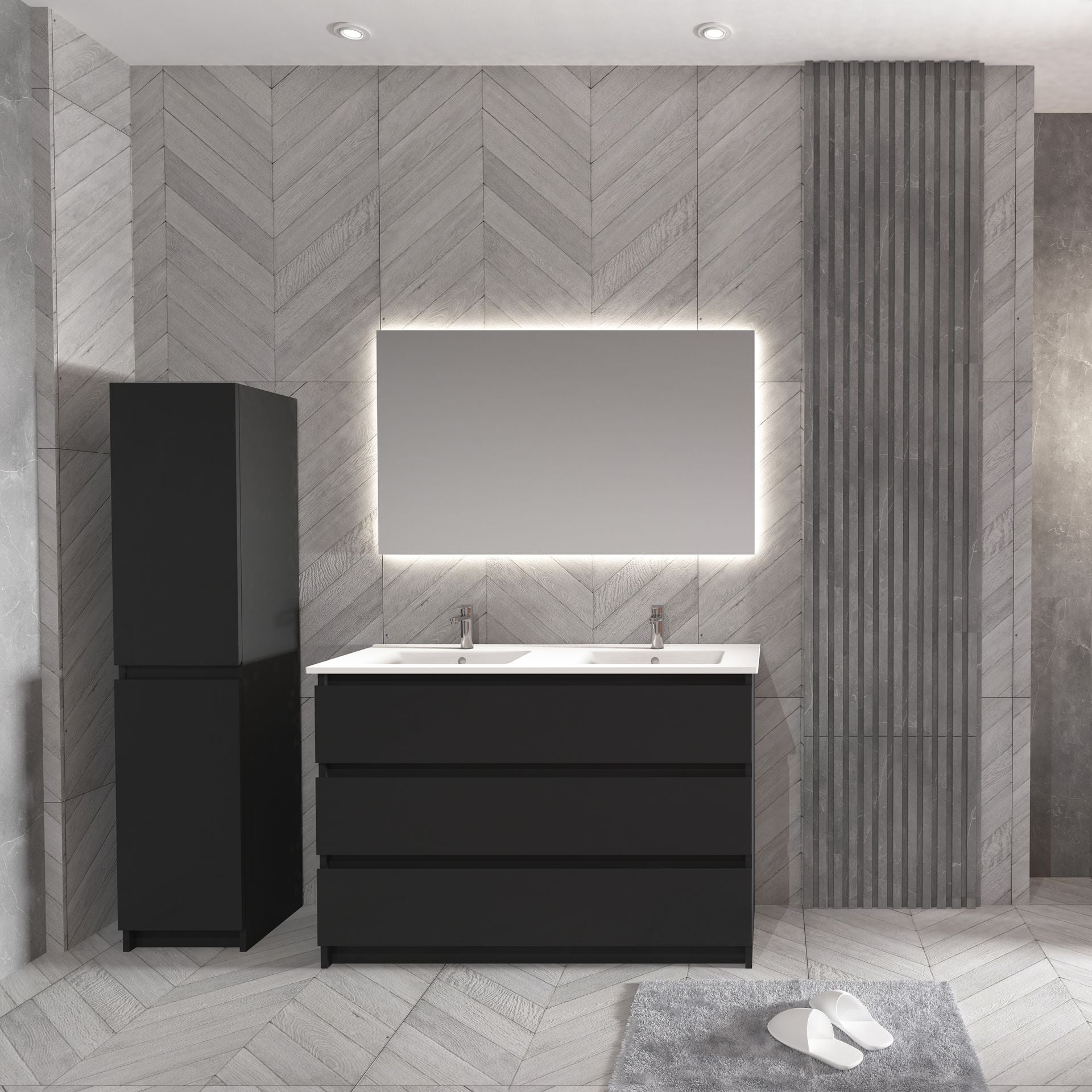 Jüpiter Onderkast (120cm) - Luxurysanitair