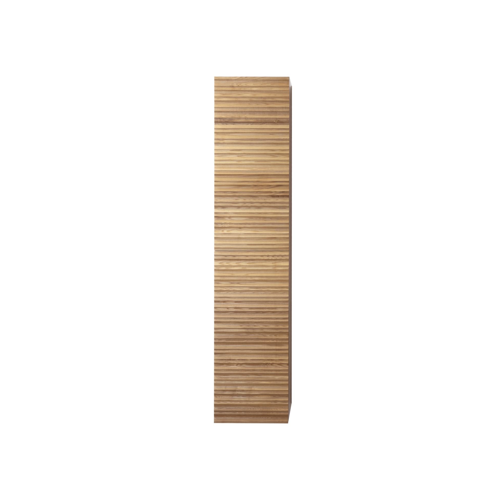 Kamellia Kolomkast 2 Deuren Omkeerbaar - 35x160x35cm - Licht Walnoten - Luxurysanitair