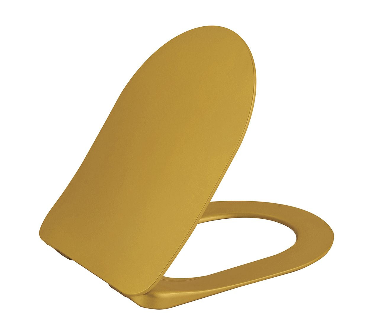 Creavit Duck WC-Zitting D-Model Slim Design Soft Close Duroplast RVS Scharnieren - Luxurysanitair