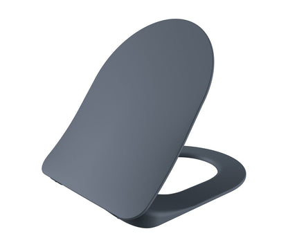 Creavit Duck WC-Zitting D-Model Slim Design Soft Close Duroplast RVS Scharnieren - Luxurysanitair