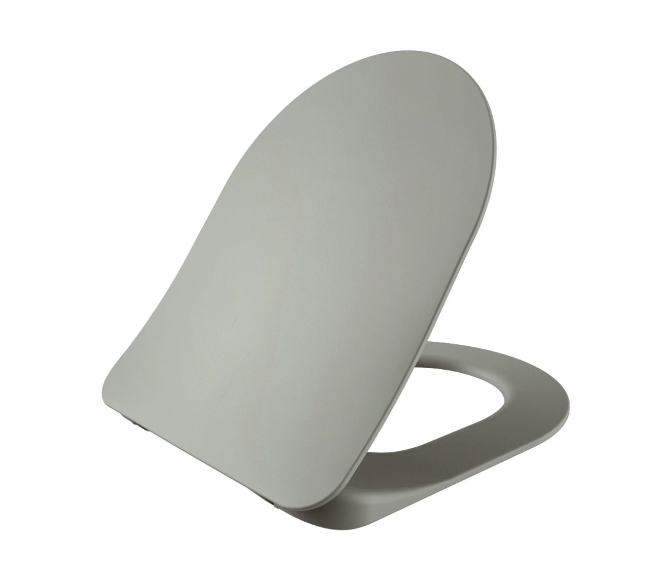 Creavit Duck WC-Zitting D-Model Slim Design Soft Close Duroplast RVS Scharnieren - Luxurysanitair