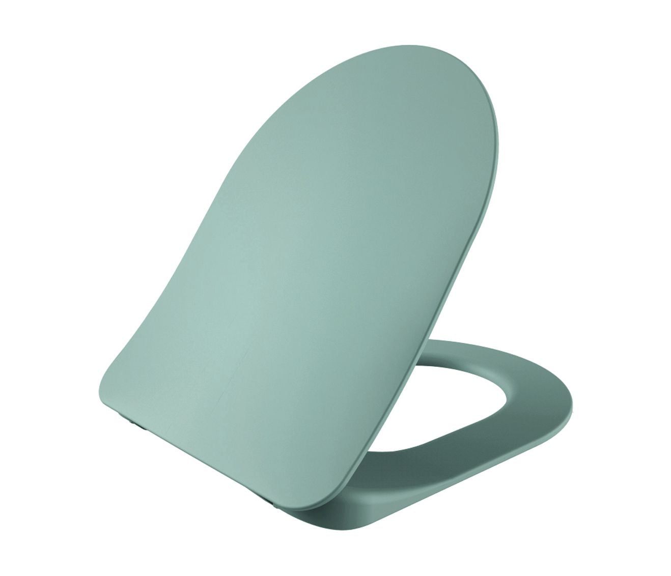 Creavit Duck WC-Zitting D-Model Slim Design Soft Close Duroplast RVS Scharnieren - Luxurysanitair
