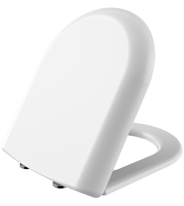 Flat WC-Zitting Grande Inox Scharnieren Softclose - Luxurysanitair