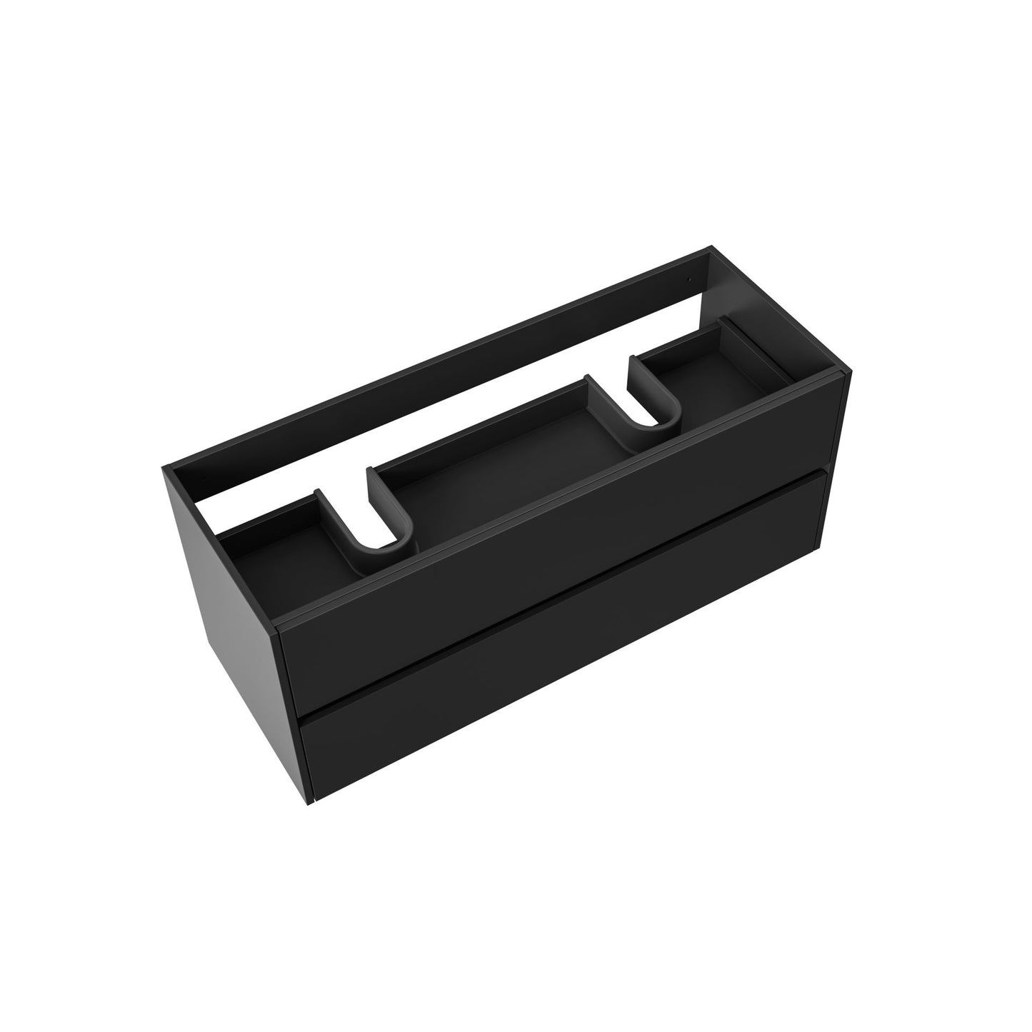 Aloni Hayat Wastafelonderkast 2 Lades  Soft Close (119,5x50x45cm) - Luxurysanitair