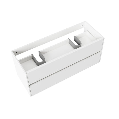 Aloni Hayat Wastafelonderkast 2 Lades  Soft Close (119,5x50x45cm) - Luxurysanitair
