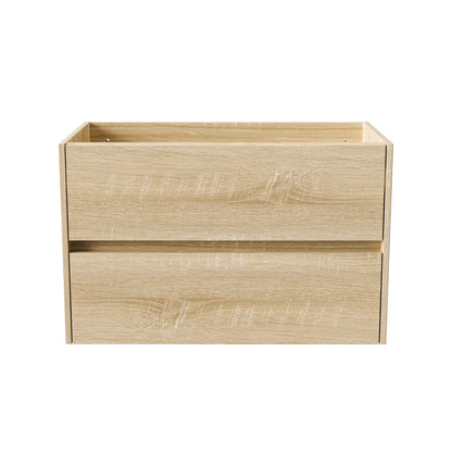 Aloni Hayat Wastafelonderkast 2 Lades  Soft Close (79,5x50x45cm) - Luxurysanitair