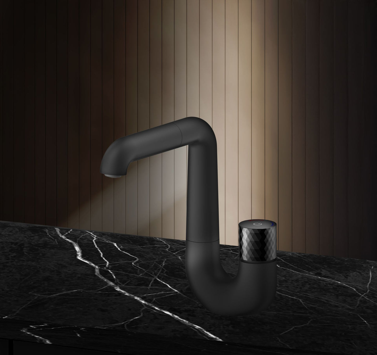 Aloni Flow Wastafelemengkraan Draaibare Uitloop - Luxurysanitair