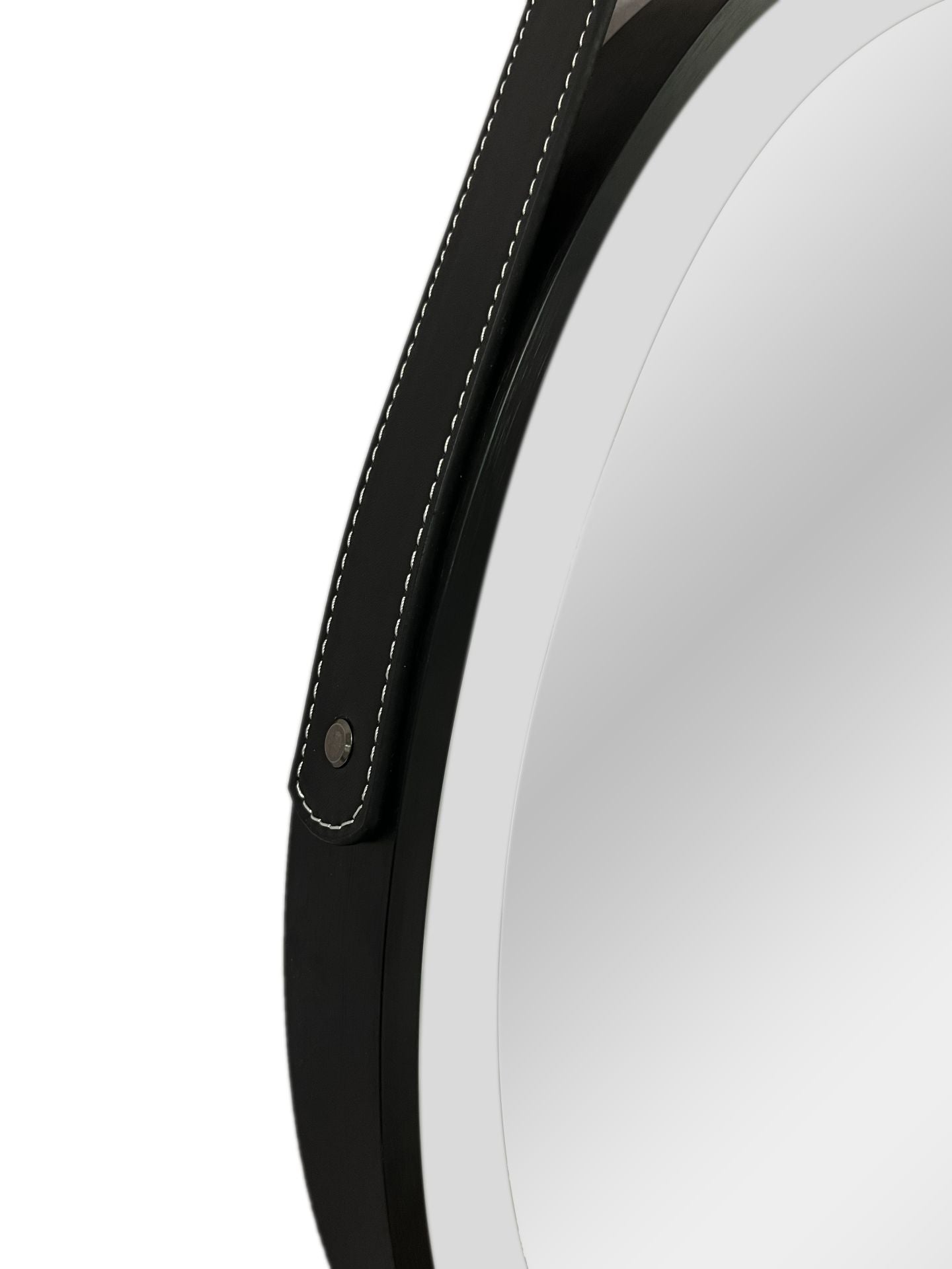 Aloni Beltia Spiegel Kleurtemperatuur LED 3500-6500K - 80cm - Mat Zwart - Luxurysanitair