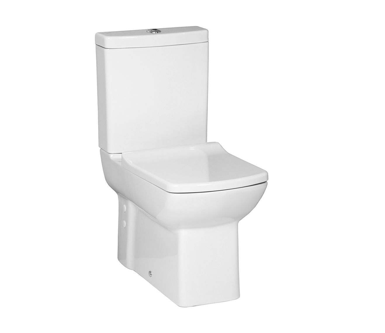 Lara Staande WC Onderpot, Zonder Sproeier (Bidet) Muur/Onderuitgang  - Wit - Luxurysanitair