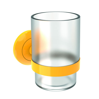 Creavit Royale Tandenborstelhouder - Geel - Luxurysanitair
