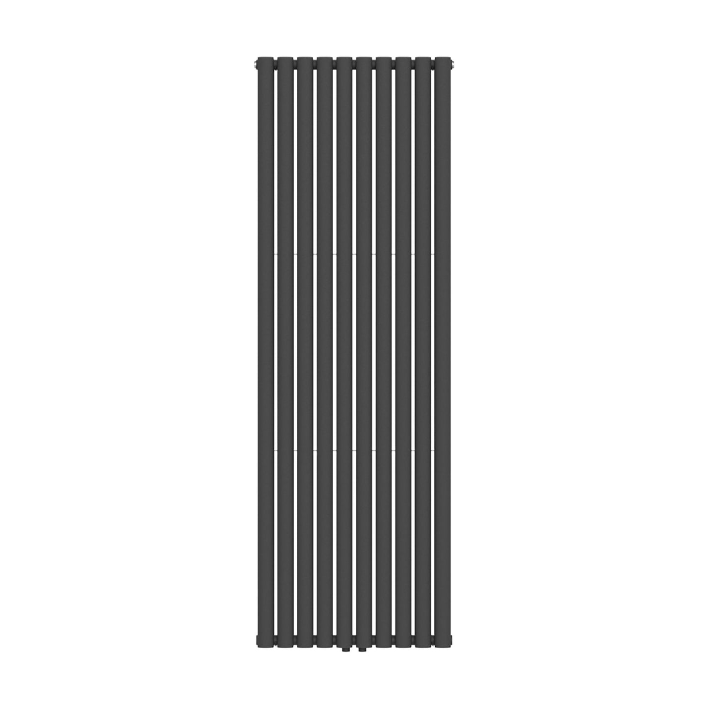 Verti Ovaal Radiator 1800x600  Dubbel 2x10 Elementen  2050W  Wit - Luxurysanitair