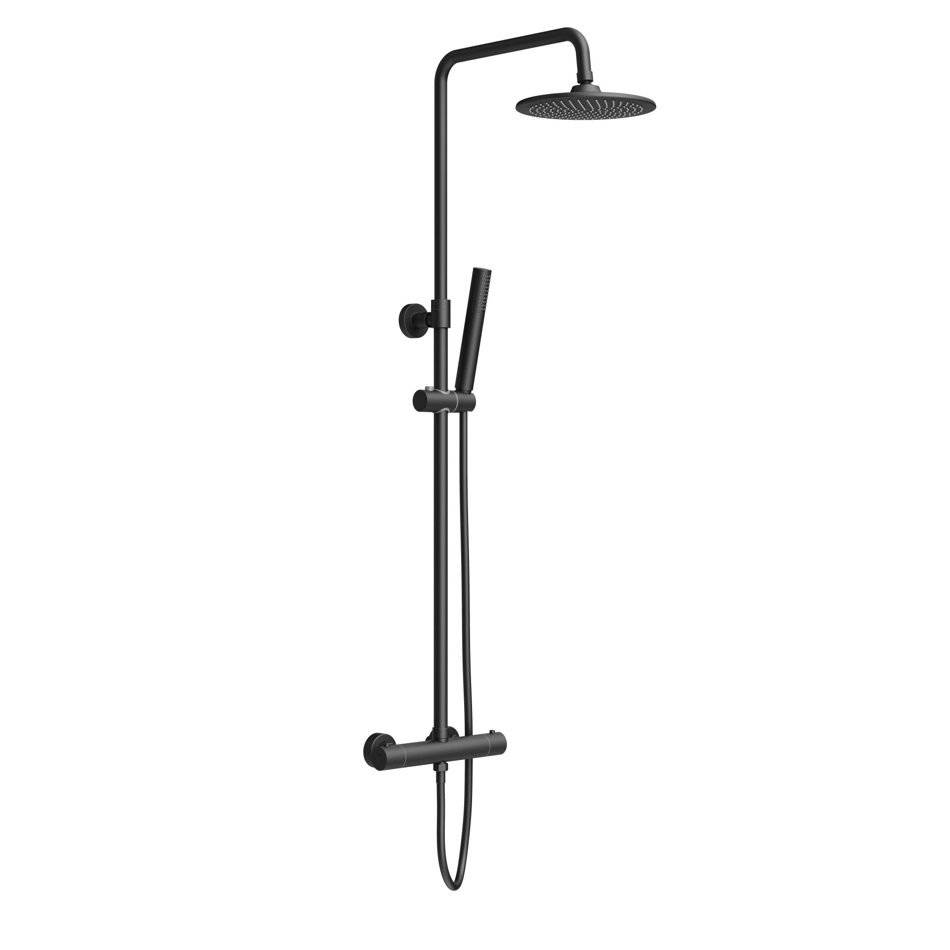 Rondo Regendoucheset Thermostatisch Opbouw Belgaqua (Copy) - Luxurysanitair