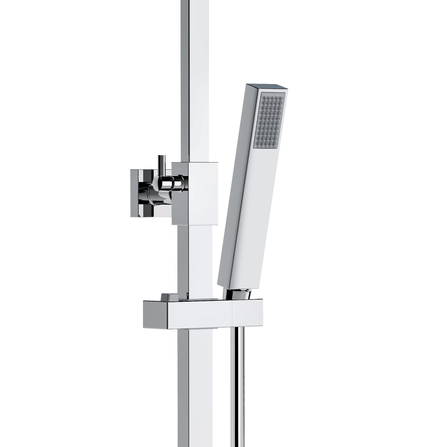 Quadro Regendoucheset Thermostatisch Opbouw Belgaqua - Luxurysanitair