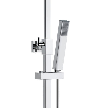 Quadro Regendoucheset Thermostatisch Opbouw Belgaqua - Luxurysanitair