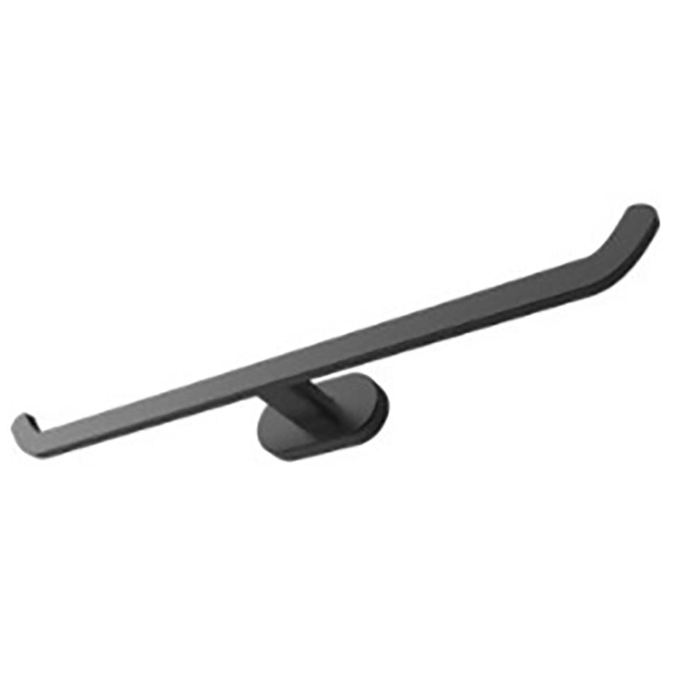 Dubbele WC-Papier Rolhouder Zwart - Luxurysanitair