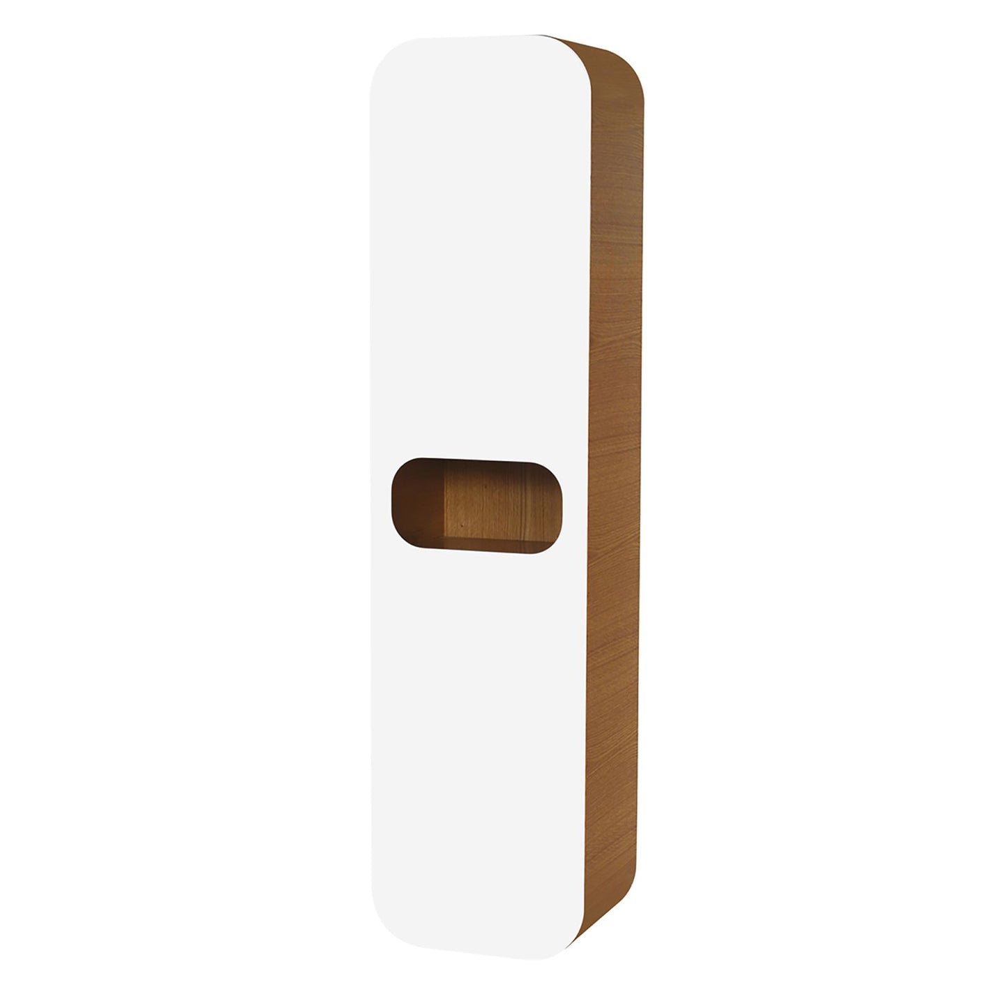Creavit 'Pion' Kolomkast (40x160x32cm) - Wit Eik - Luxurysanitair