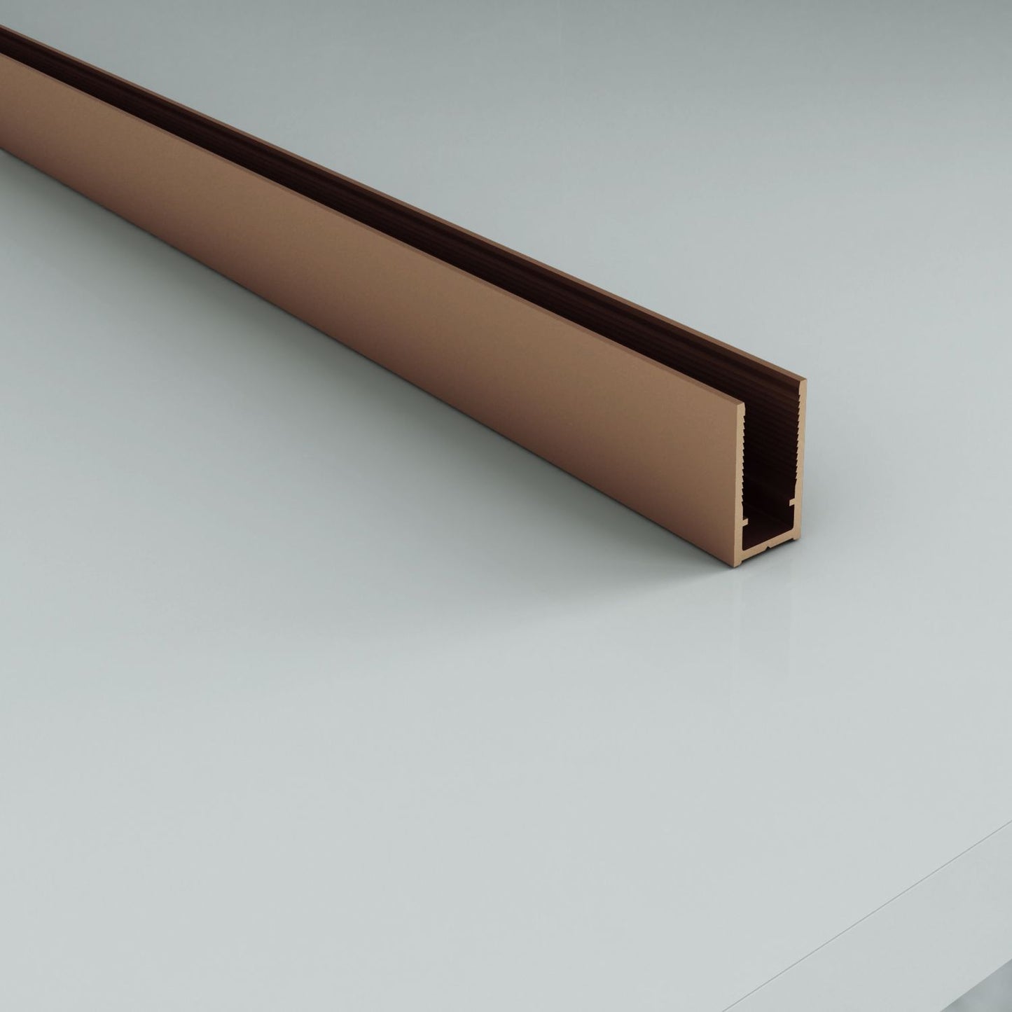 Aloni Muurprofiel Voor Douchewand 200cm - Luxurysanitair