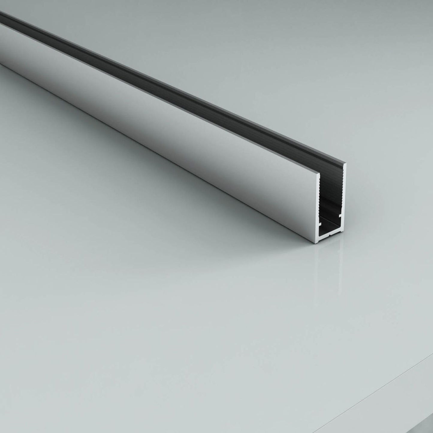 Aloni Muurprofiel Voor Douchewand 200cm - Luxurysanitair