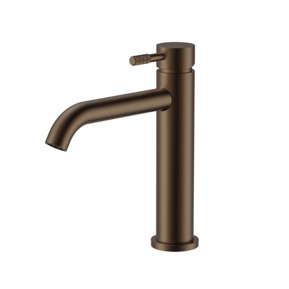 Stria Wastafelemengkraan Cold Start Hendel Met Verfijnde Ribbelstructuur - Luxurysanitair