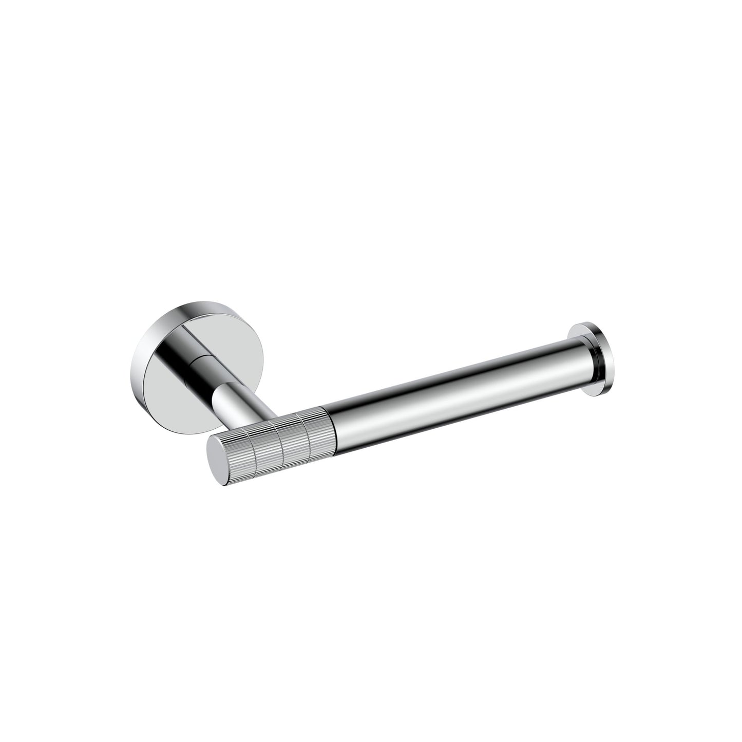 Stria Toiletrolhouder Met Vaste Arm Afwerking Met Ribbelstructuur - Luxurysanitair